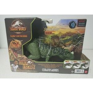 Jurassic World Camp Cretaceous Dino Escape Roar Attack Ceratosaurus Figure